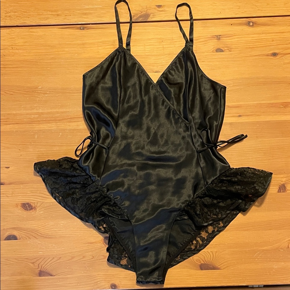 Vintage Victoria secret teddy gold label